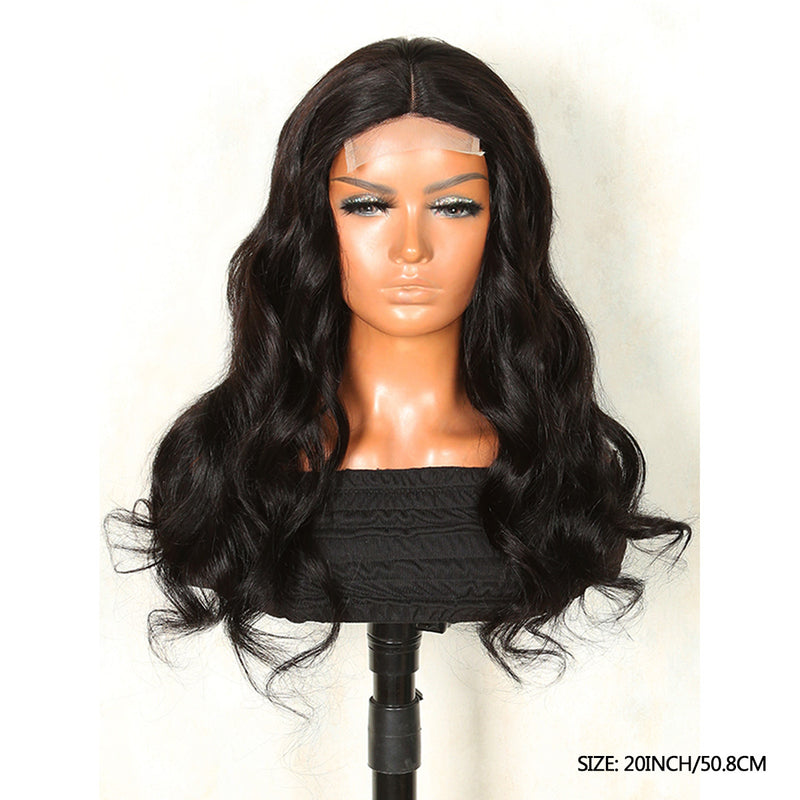 150% Density Body Wave Lace Front Hair Wigs 4*1 Transparent