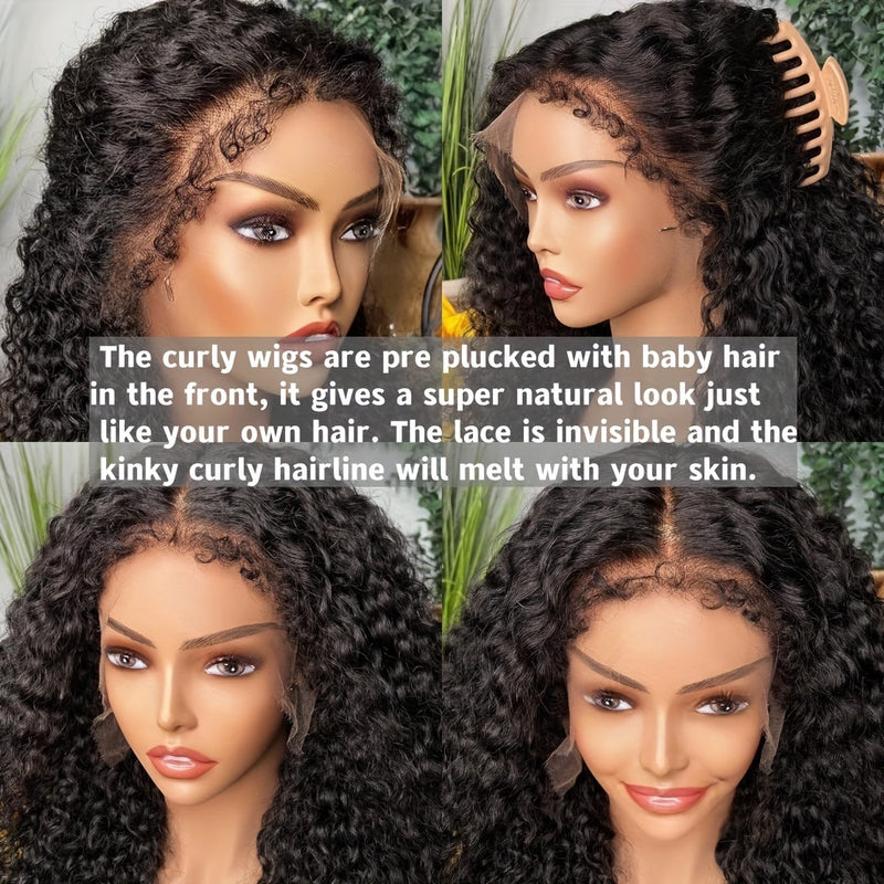 4C Edges Curly Baby Hair Wear And Go Glueless