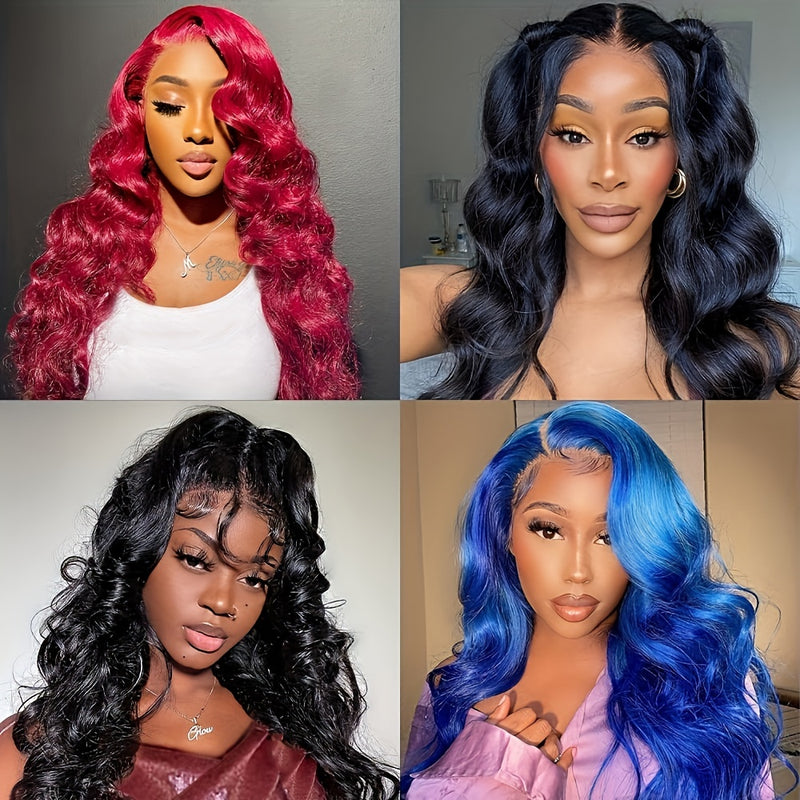 180% Density Body Wave Lace Front Wigs Human Hair