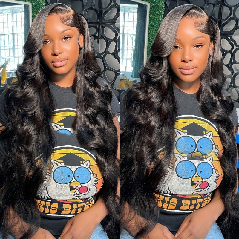 180% Density Body Wave Lace Front Wigs Human Hair