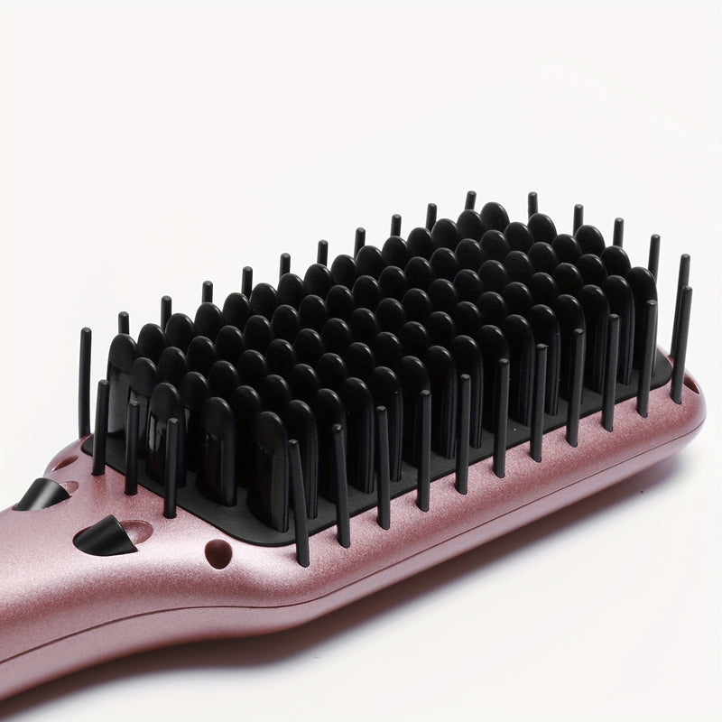 Ceramic Ionic Hair Straightener Brush For Home