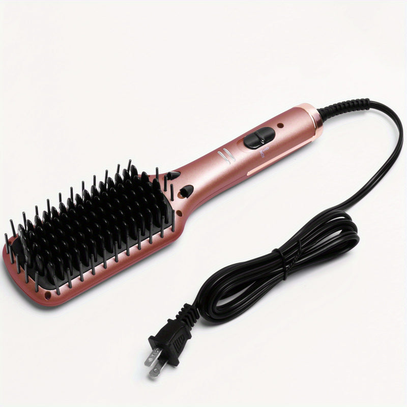 Ceramic Ionic Hair Straightener Brush For Home