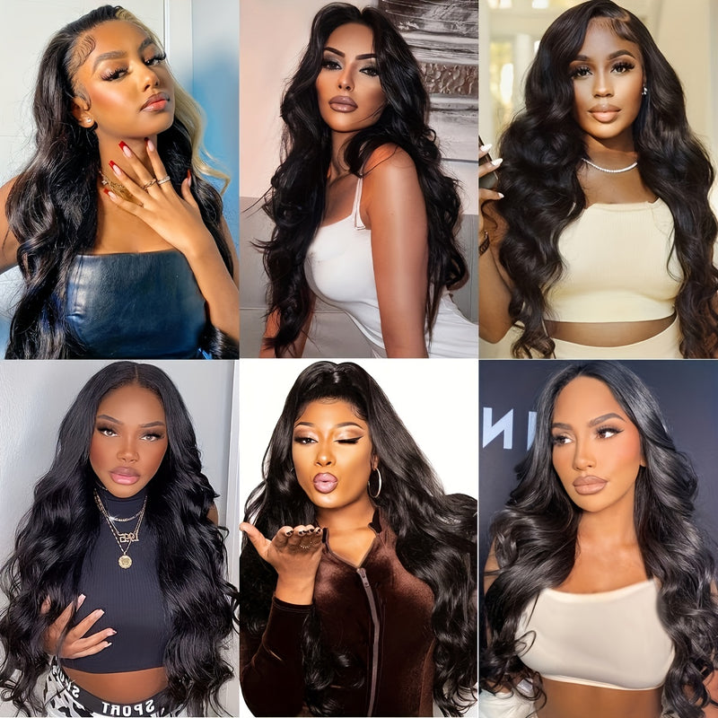 180% Density Body Wave Lace Front Wigs Human Hair